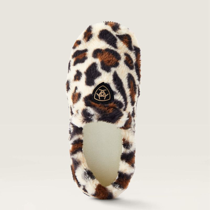 Ariat Snuggle Blanche Leopard Femme | IJR-19688916