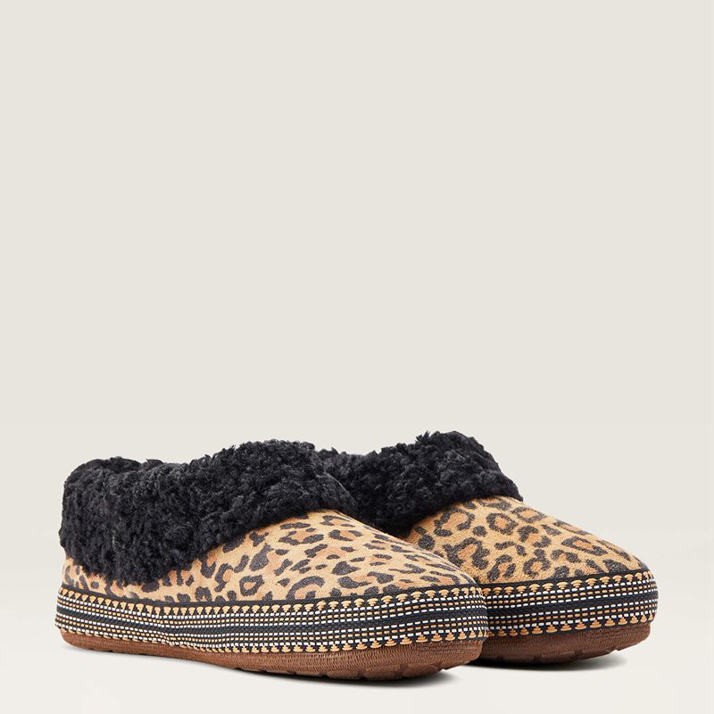 Ariat Melody Slipper Leopard Femme | TJF-48594124