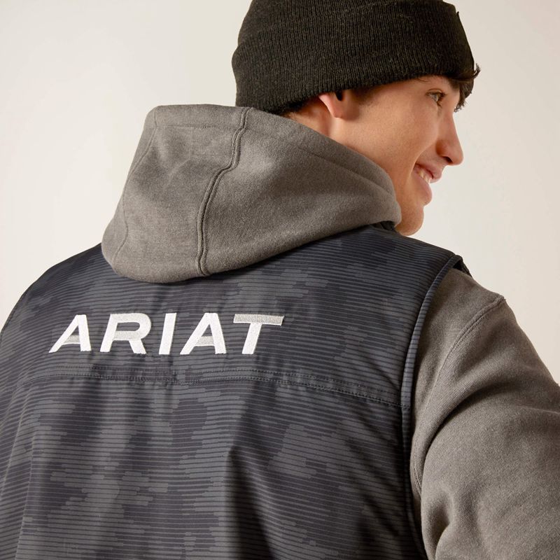 Ariat Team Logo Insulated Vest Camouflage Homme | OYI-14875678