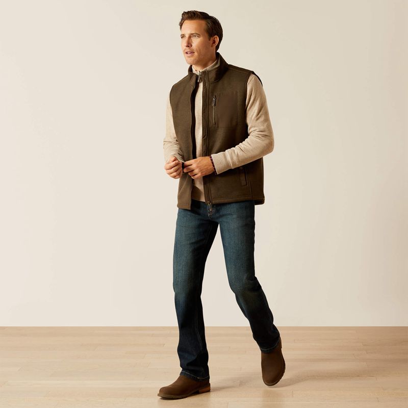 Ariat Millbrae Vest Earth Homme | DSN-46008506