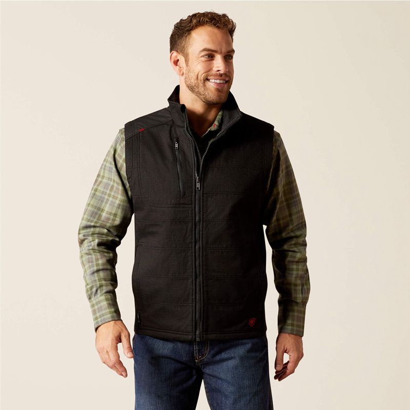 Ariat Fr Cloud 9 2.0 Insulated Vest Noir Homme | FDF-41257885