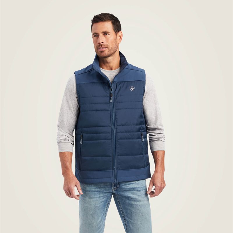 Ariat Elevation Insulated Vest Steely Homme | FTP-87148703