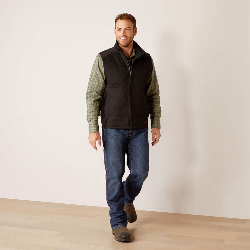 Ariat Fr Cloud 9 2.0 Insulated Vest Noir Homme | FDF-41257885