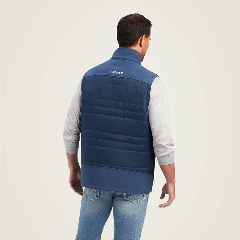 Ariat Elevation Insulated Vest Steely Homme | FTP-87148703