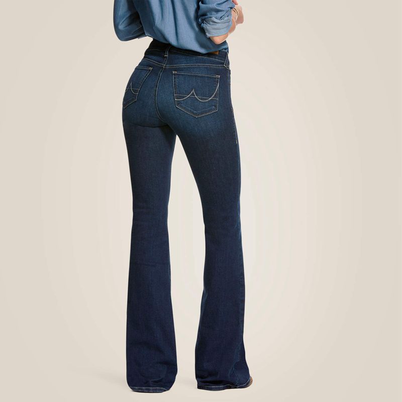 Ariat Ultra Stretch Perfect Rise Katie Flare Jean Maya Femme | IPC-00459428