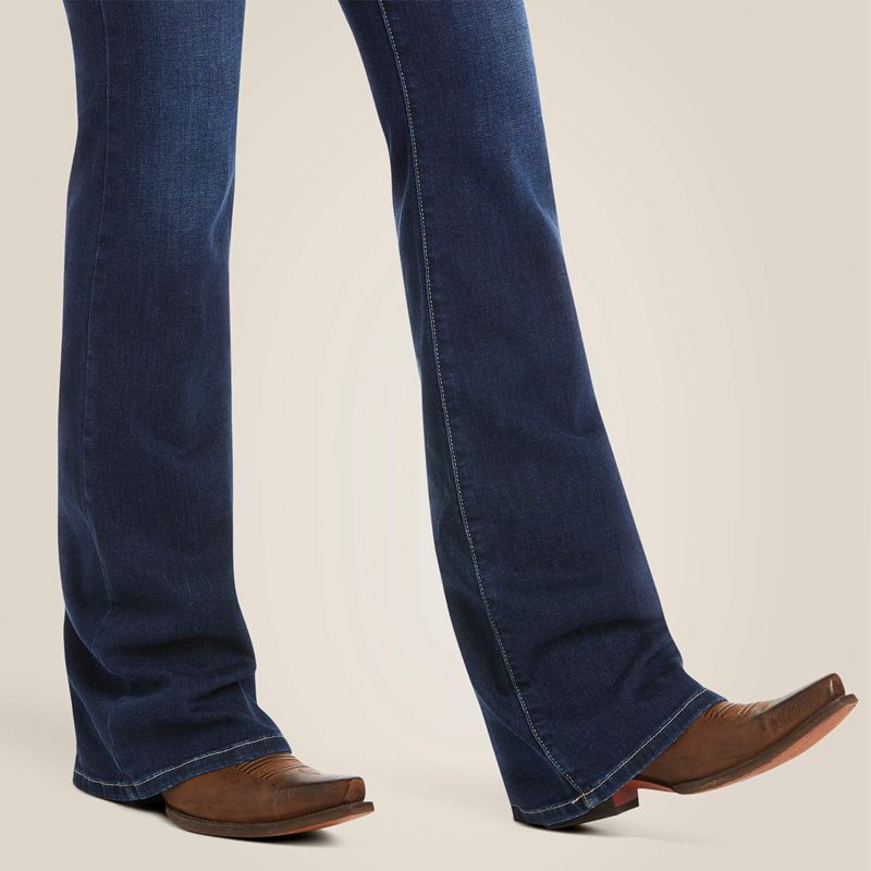 Ariat Ultra Stretch Perfect Rise Katie Flare Jean Maya Femme | IPC-00459428