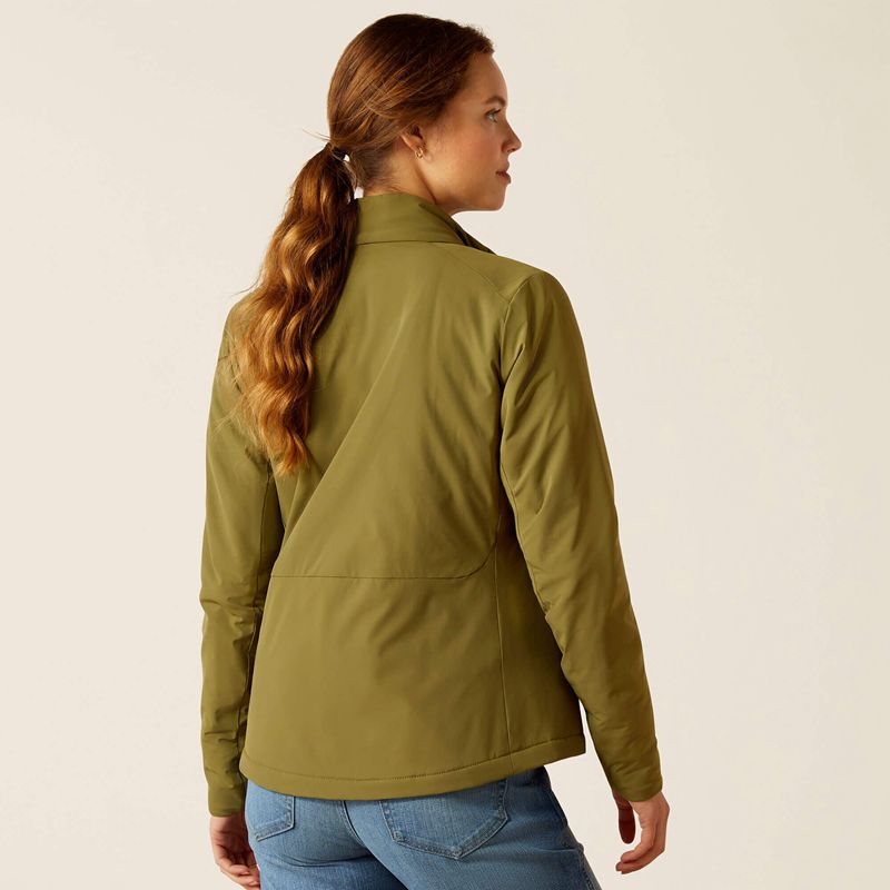 Ariat Rion Stretchshell Insulated Jacket Winter Moss Femme | IDI-36782694