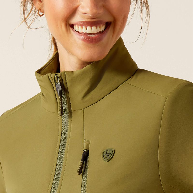 Ariat Rion Stretchshell Insulated Jacket Winter Moss Femme | IDI-36782694