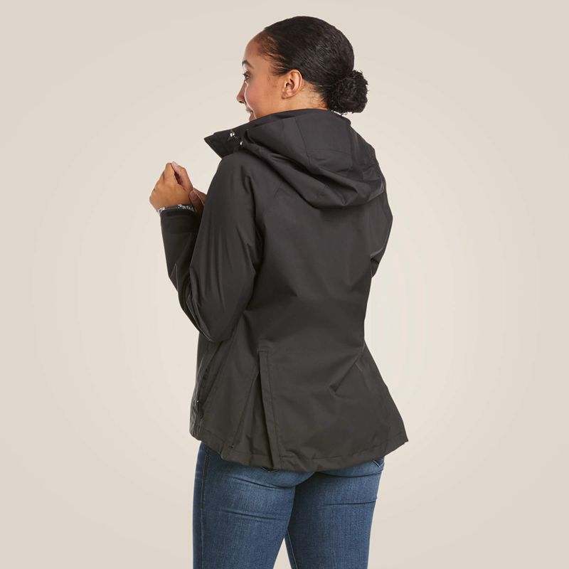 Ariat Packable Waterproof Jacket Noir Femme | OLP-62789687