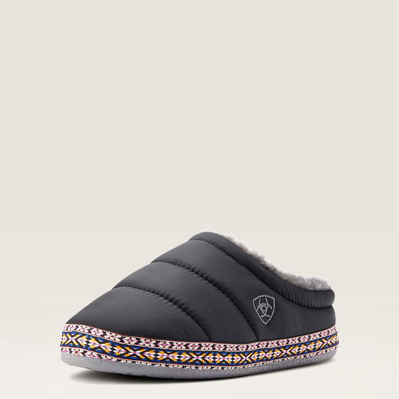 Ariat Crius Clog Slipper Noir Femme | APB-92789053