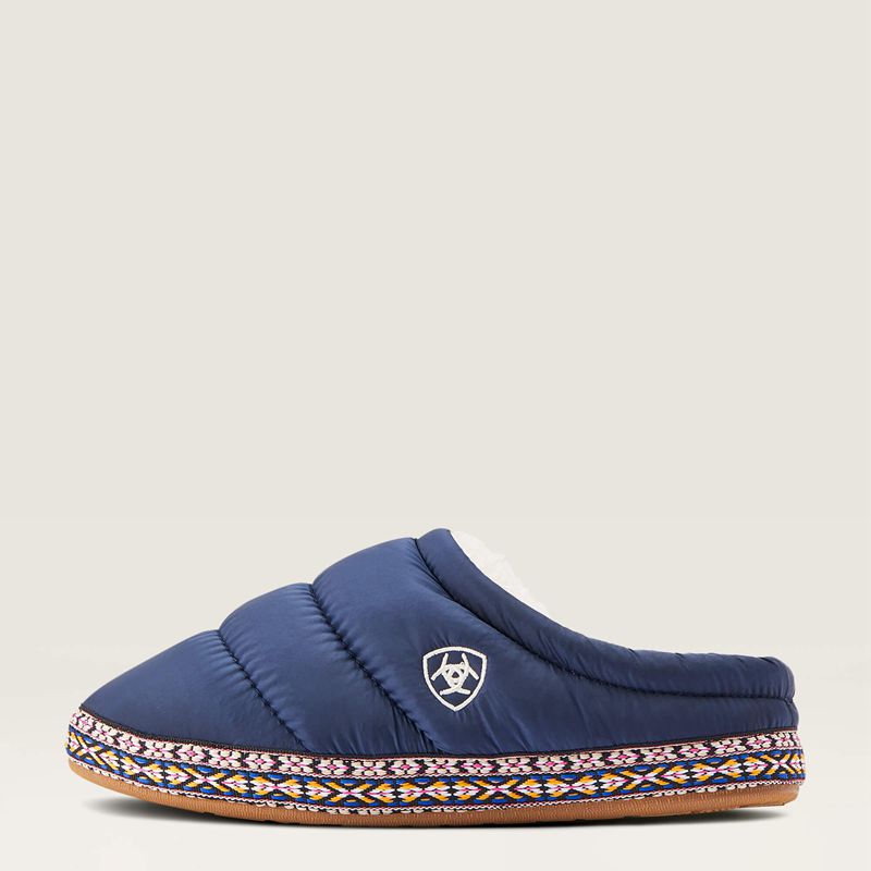 Ariat Crius Clog Slipper Bleu Marine Femme | JQB-18445173