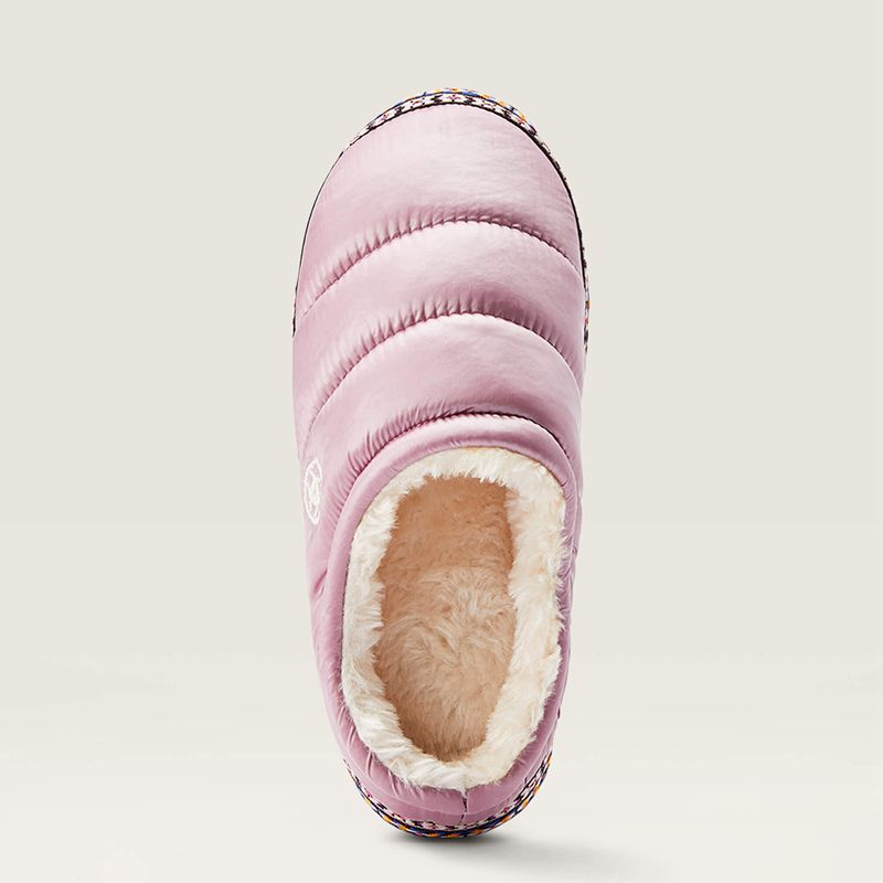 Ariat Crius Clog Slipper Rose Femme | DDQ-87243752