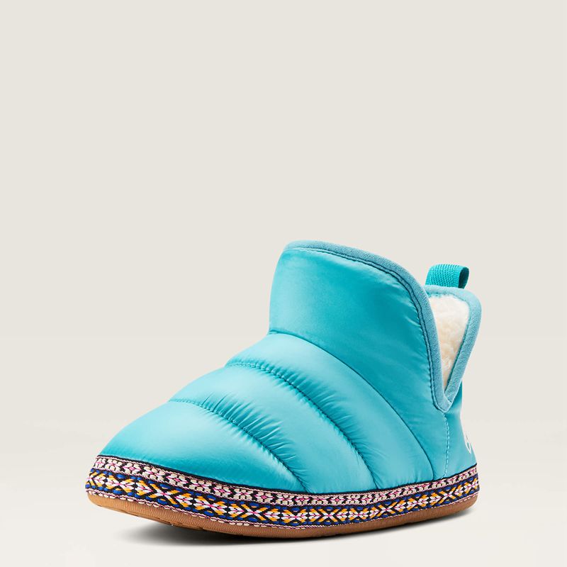 Ariat Crius Bootie Slipper Turquoise Femme | UDJ-46376974