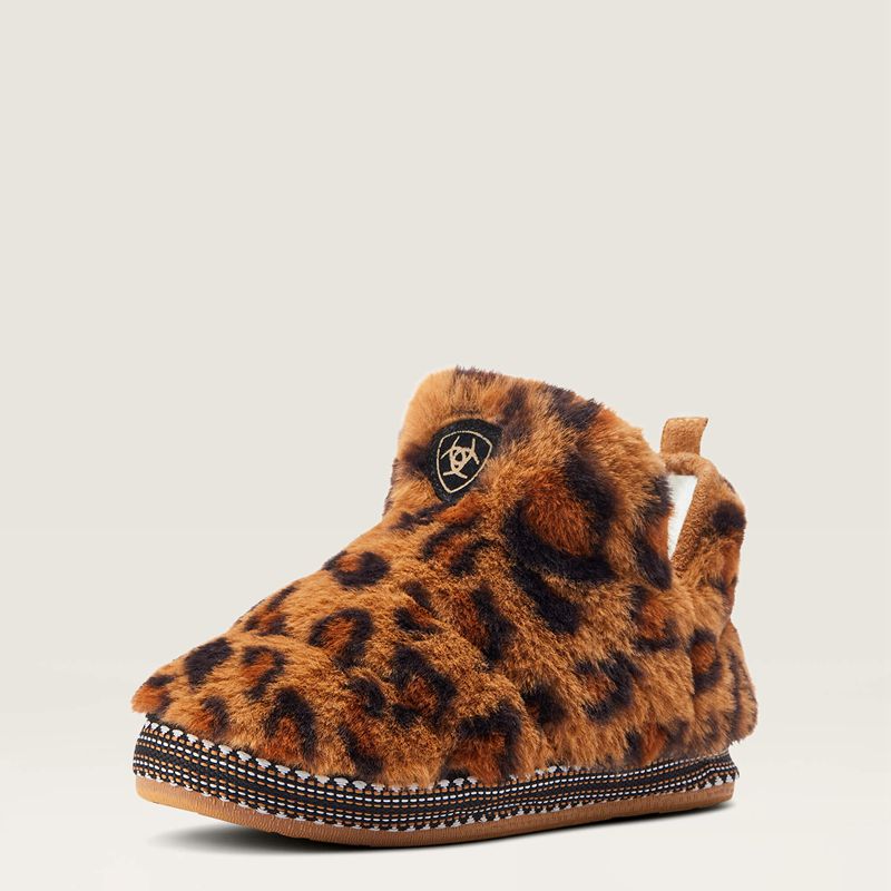 Ariat Bootie Slipper Leopard Femme | UOF-69766236