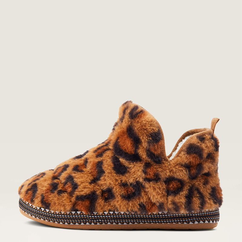 Ariat Bootie Slipper Leopard Femme | UOF-69766236