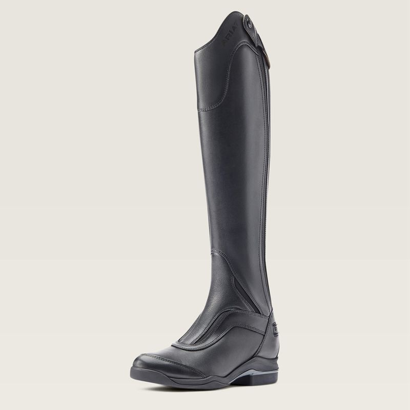 Ariat V Sport Zip Tall Riding Boot Noir Femme | HUS-65321789