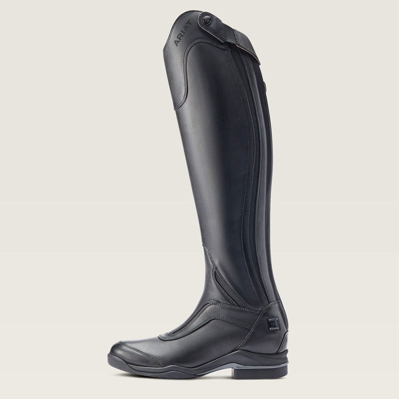 Ariat V Sport Zip Tall Riding Boot Noir Femme | HUS-65321789