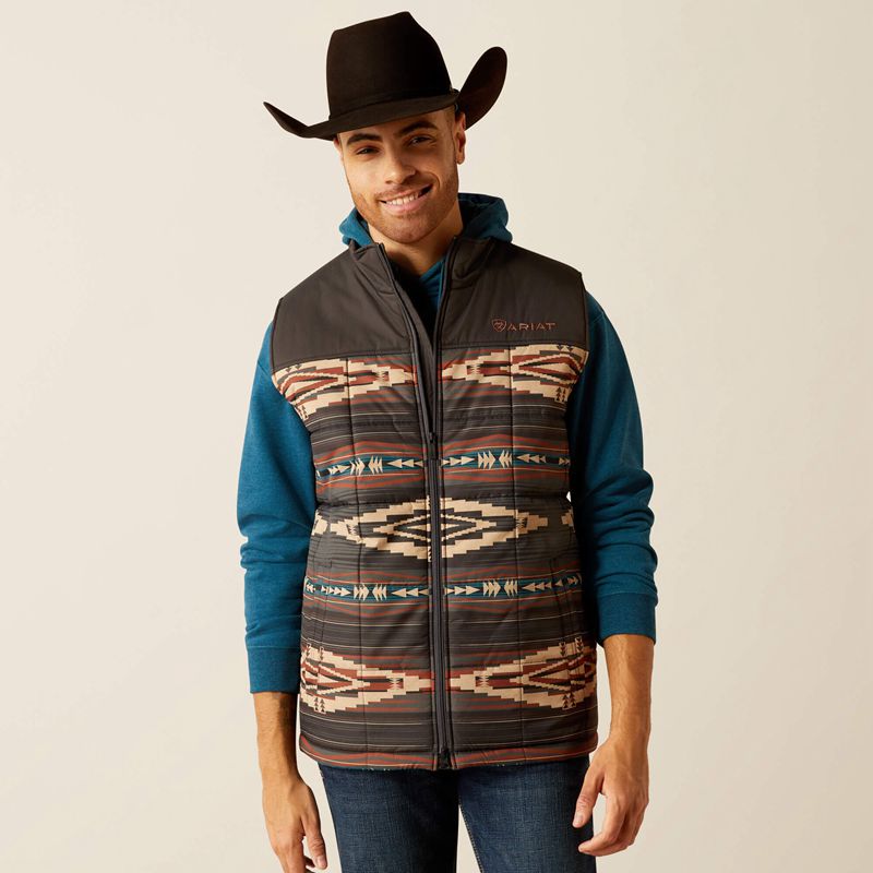 Ariat Crius Insulated Vest Cornstalk Homme | VNJ-35933725