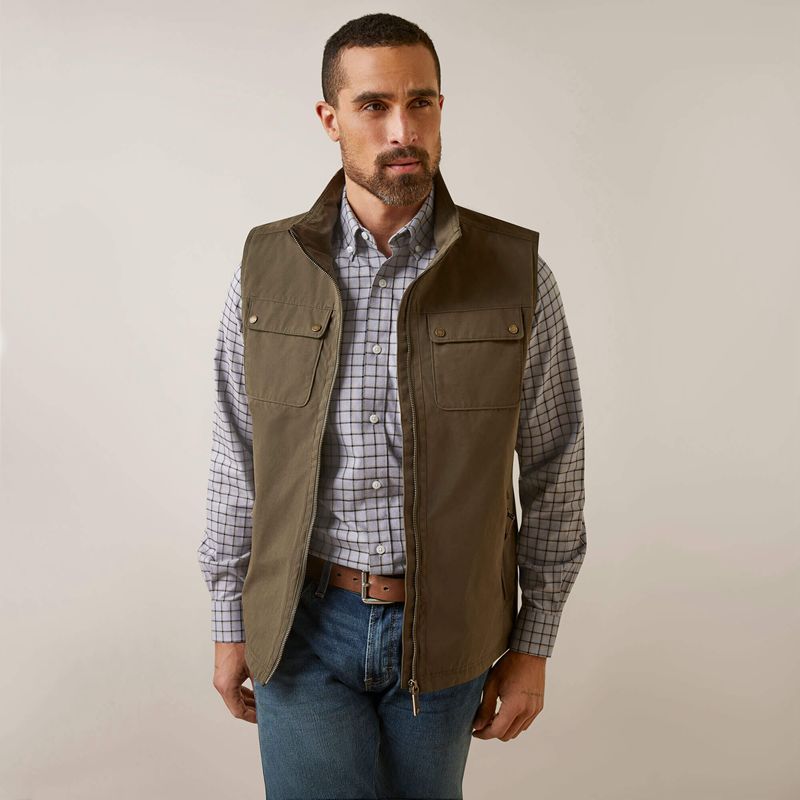 Ariat Argentium Insulated Vest Earth Homme | DJK-12385072