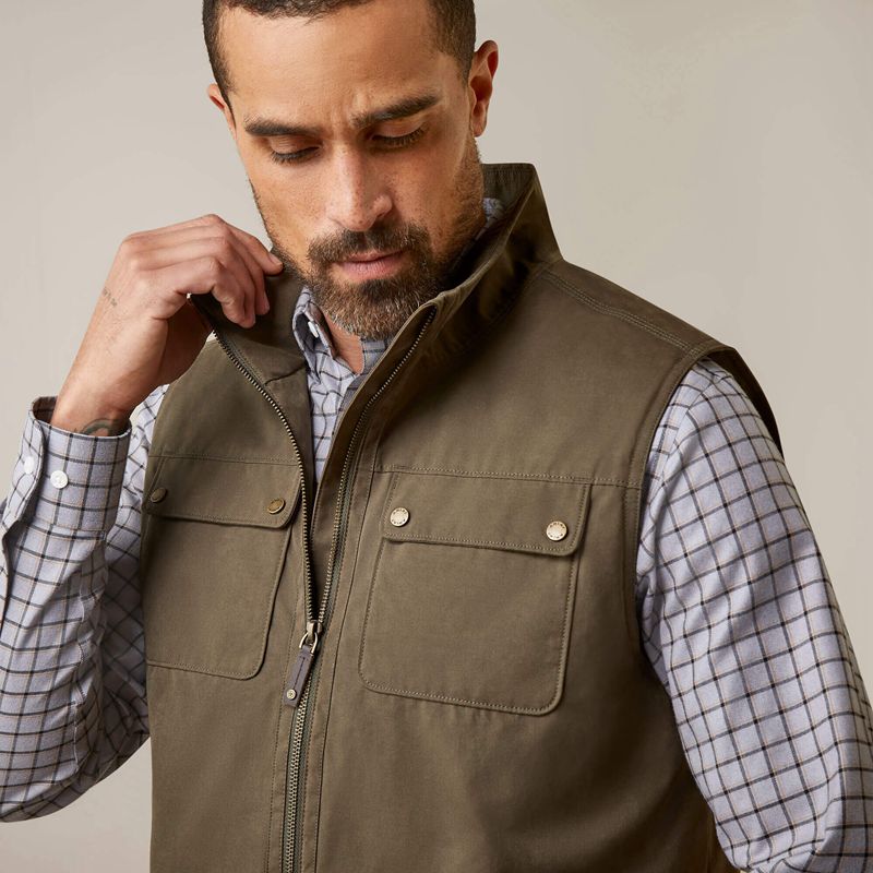 Ariat Argentium Insulated Vest Earth Homme | DJK-12385072