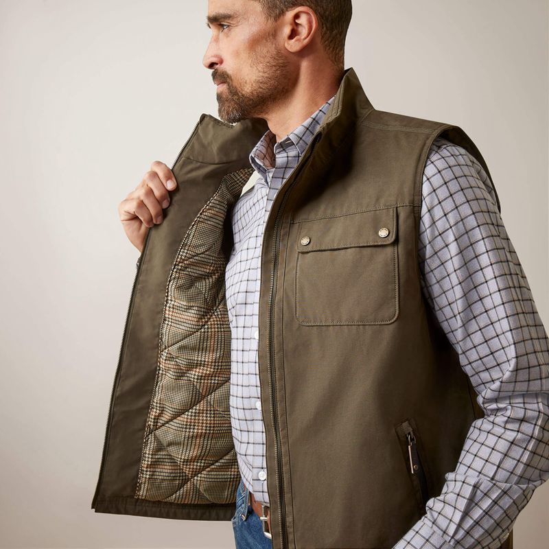 Ariat Argentium Insulated Vest Earth Homme | DJK-12385072