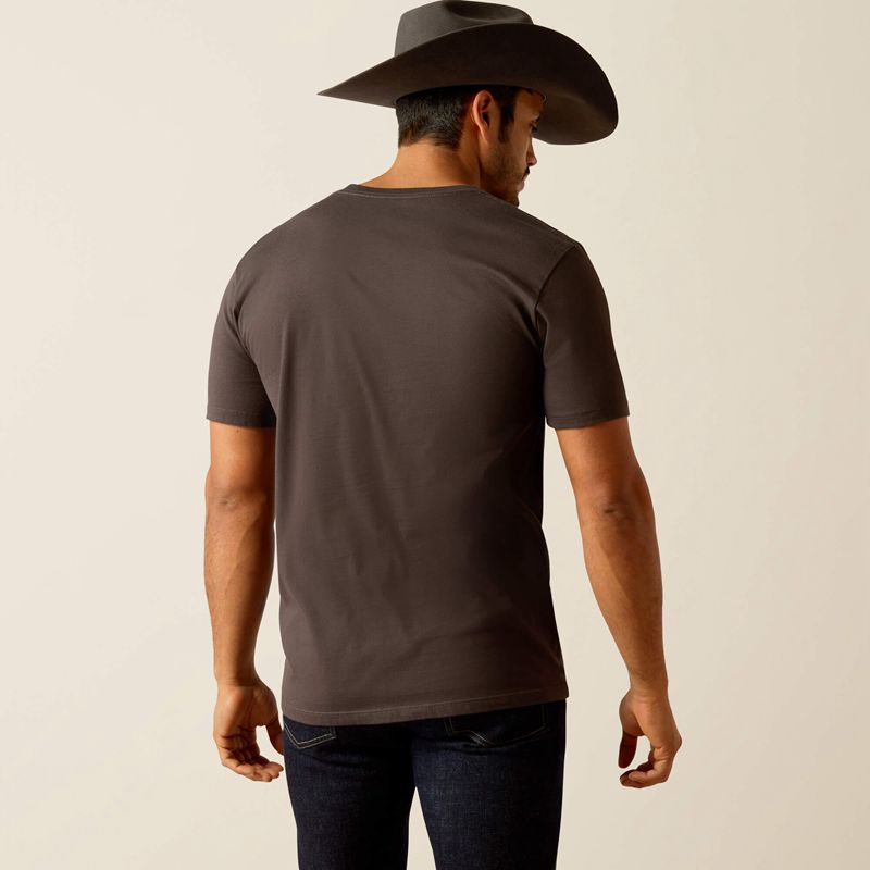 Ariat Viva T-Shirt Noir Homme | BCO-74164941