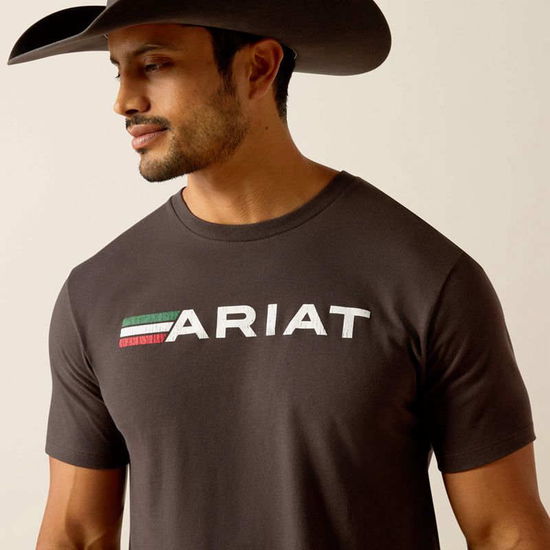 Ariat Viva T-Shirt Noir Homme | BCO-74164941