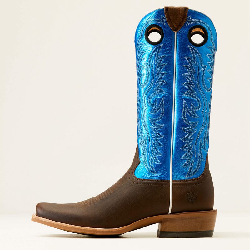 Ariat Ringer Cowboy Boot Bleu Homme | VKJ-66250080