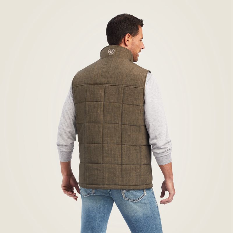 Ariat Crius Insulated Vest Crocodile Homme | ADB-03950869