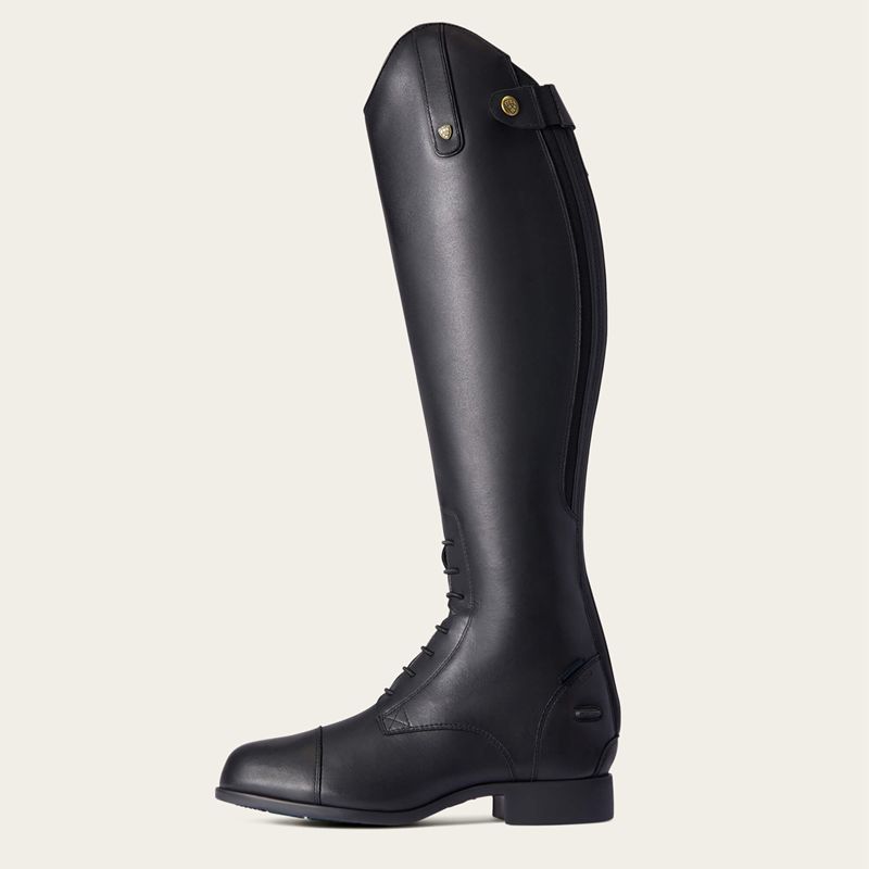 Ariat Heritage Contour Ii Waterproof Insulated Tall Riding Boot Noir Femme | QVJ-28832831