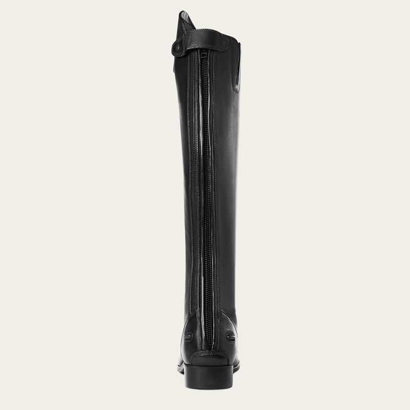 Ariat Heritage Contour Ii Field Zip Tall Riding Boot Noir Femme | BGC-43247787