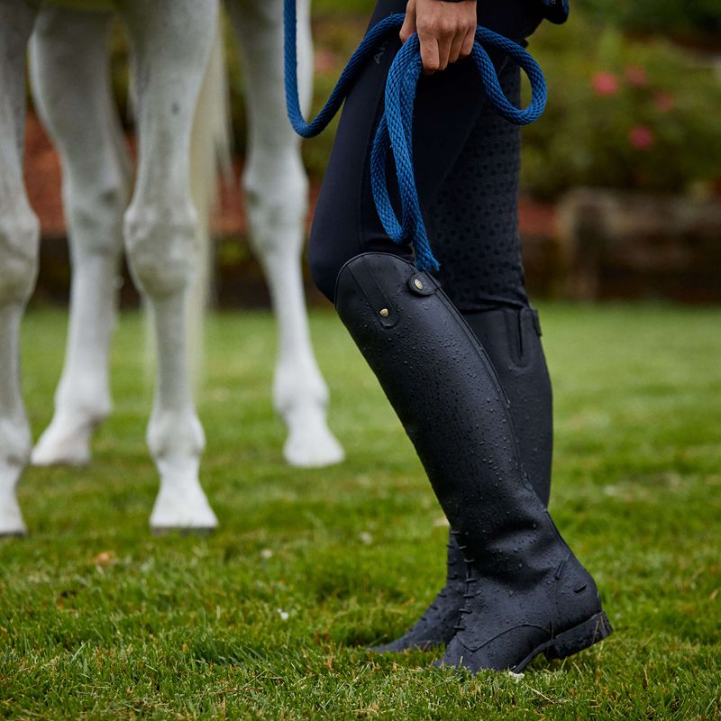 Ariat Heritage Contour Ii Waterproof Insulated Tall Riding Boot Noir Femme | QVJ-28832831