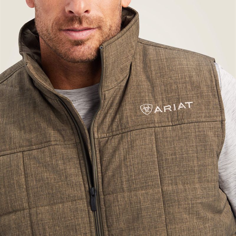 Ariat Crius Insulated Vest Crocodile Homme | ADB-03950869