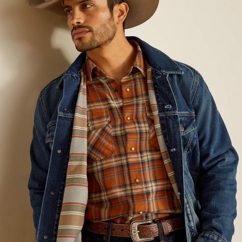 Ariat Blanket Lined Trucker Jacket Victor Homme | KIR-52588297