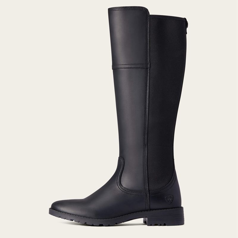 Ariat Sutton Ii Waterproof Boot Noir Femme | EOI-11244090