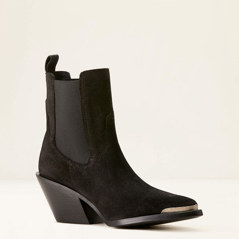 Ariat Shiloh Bootie Noir Femme | XRM-41144507