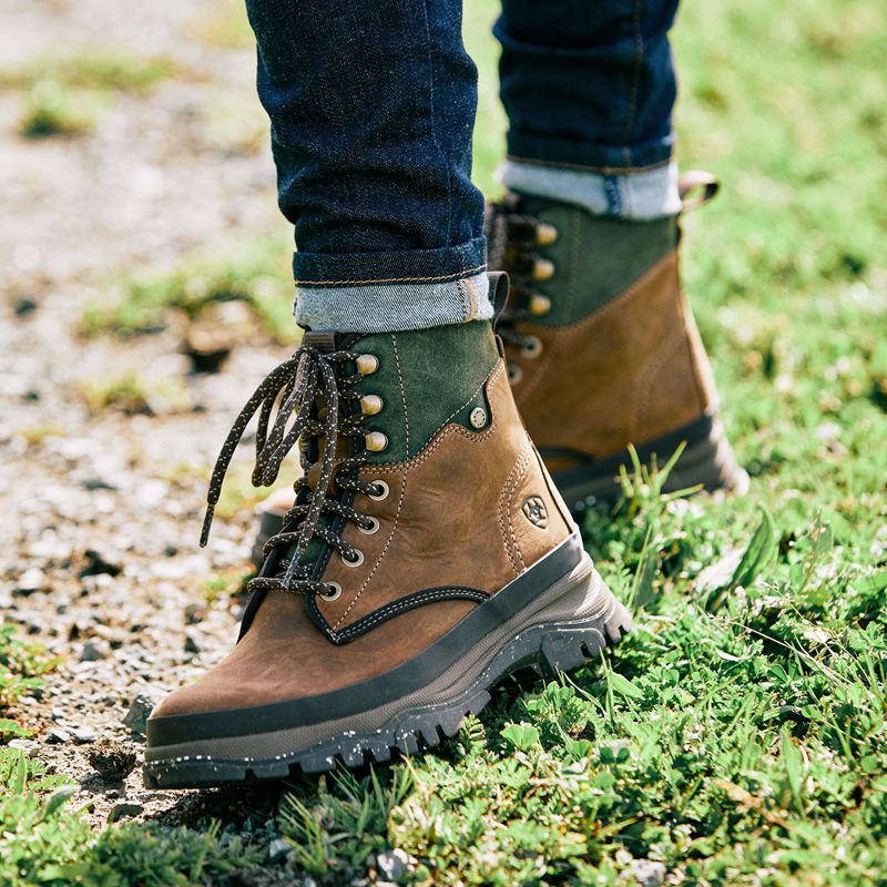 Ariat Moresby Waterproof Boot Marron Femme | UJC-06043119