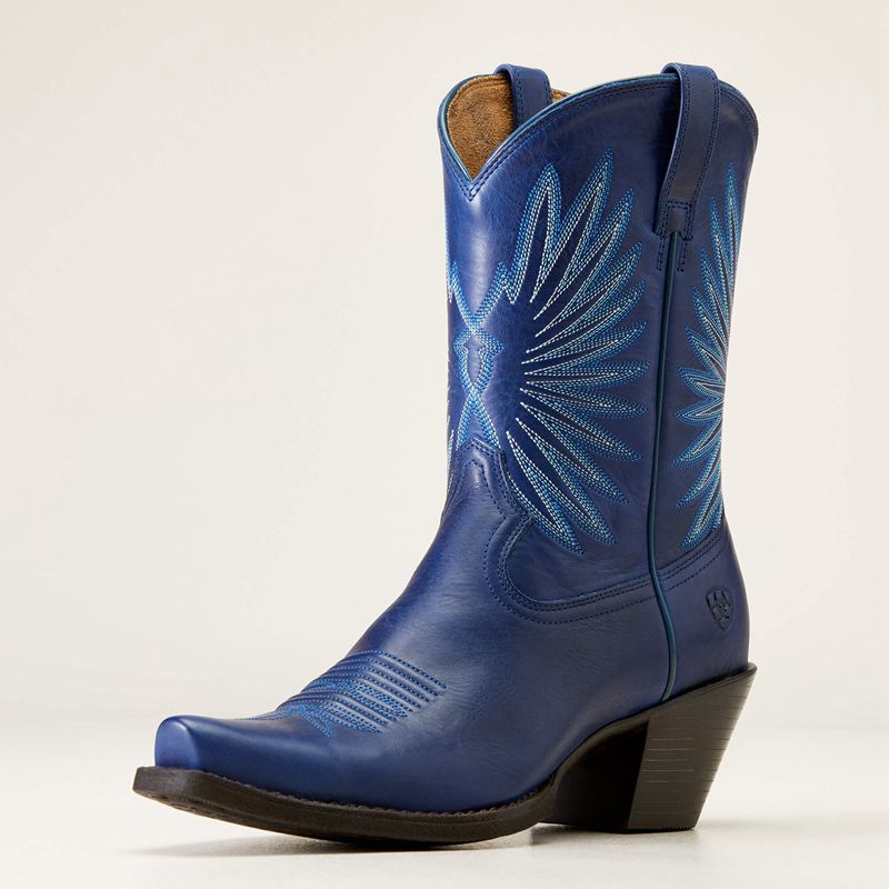 Ariat Goldie Western Boot Bleu Femme | XOF-79618345