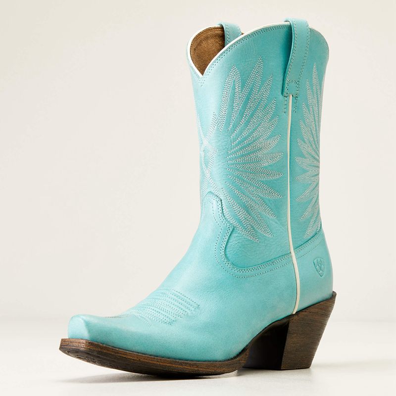 Ariat Goldie Western Boot Miami Shore Femme | UIR-48467365