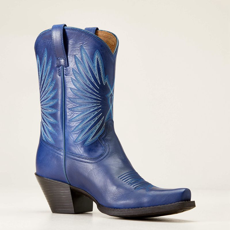 Ariat Goldie Western Boot Bleu Femme | XOF-79618345