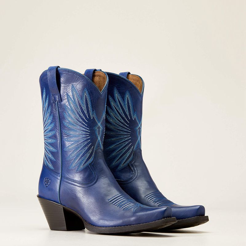 Ariat Goldie Western Boot Bleu Femme | XOF-79618345