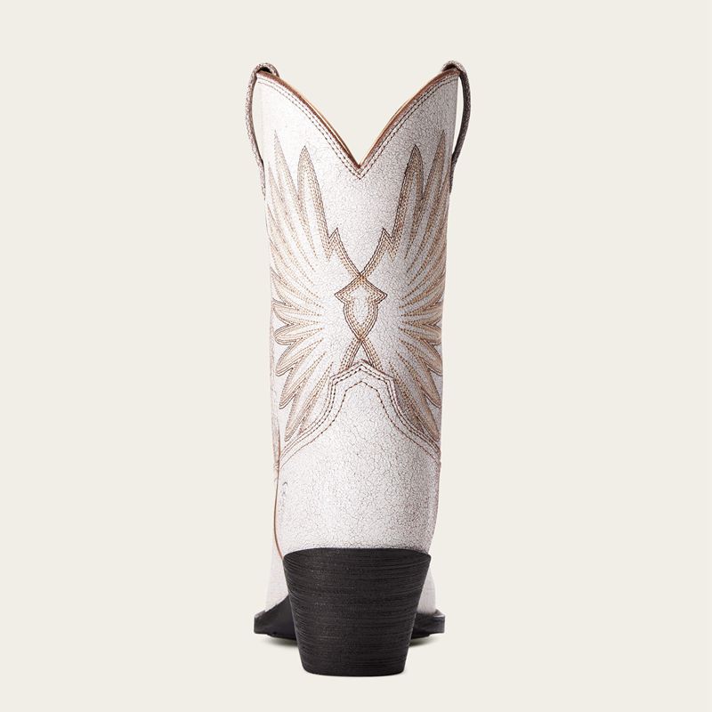 Ariat Goldie Western Boot Blanche Femme | OMB-32178414