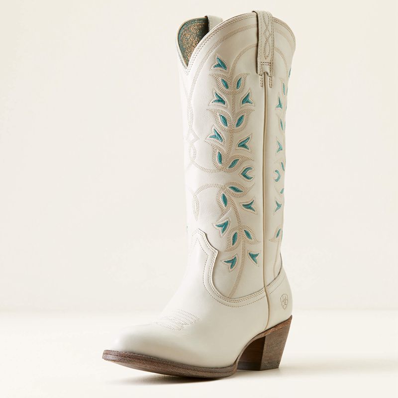 Ariat Desert Holly Western Boot Crema Femme | KVE-87703595