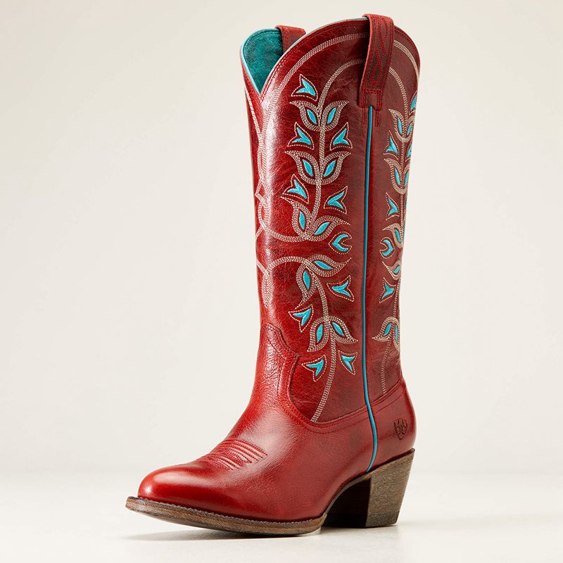 Ariat Desert Holly Western Boot Rouge Femme | JXB-02067175