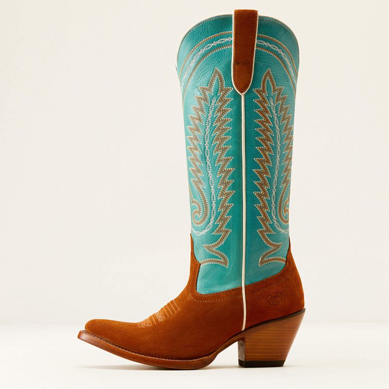 Ariat Ambrose Western Boot Turquoise Femme | KCT-33975069