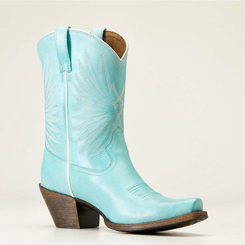 Ariat Goldie Western Boot Miami Shore Femme | UIR-48467365