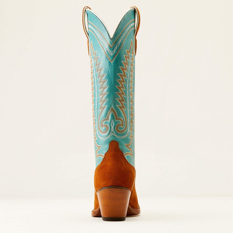 Ariat Ambrose Western Boot Turquoise Femme | KCT-33975069