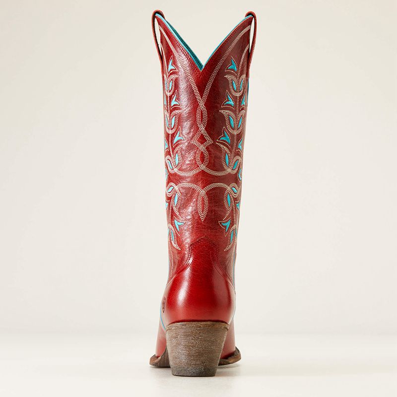 Ariat Desert Holly Western Boot Rouge Femme | JXB-02067175