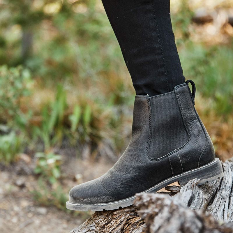 Ariat Wexford Waterproof Chelsea Boot Noir Femme | ZME-84453502