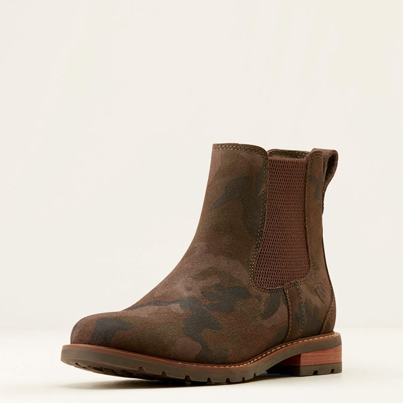 Ariat Wexford Chelsea Boot Camouflage Femme | MUO-38464561